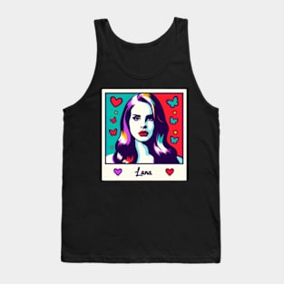 Lana Del Rey - Polaroid Picture Tank Top